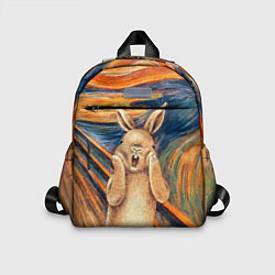 Детский рюкзак Картина Крик - кролик, цвет: 3D-принт