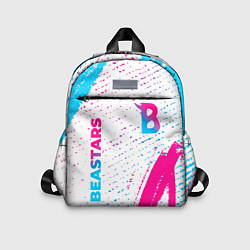 Детский рюкзак Beastars neon gradient style: надпись, символ, цвет: 3D-принт