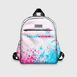 Детский рюкзак Volkswagen neon gradient style: символ сверху