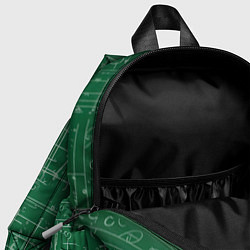 Детский рюкзак Школьная доска, цвет: 3D-принт — фото 2