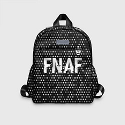 Детский рюкзак FNAF glitch на темном фоне: символ сверху, цвет: 3D-принт
