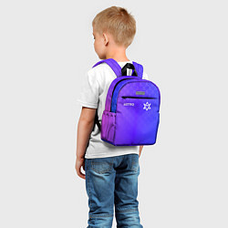 Детский рюкзак Astro pattern, цвет: 3D-принт — фото 2