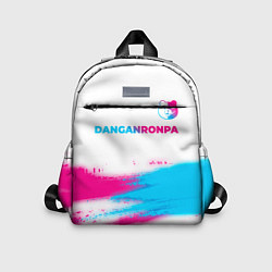 Детский рюкзак Danganronpa neon gradient style: символ сверху, цвет: 3D-принт