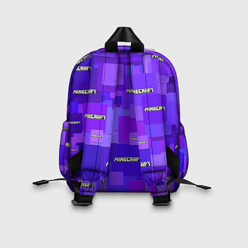 Детский рюкзак Minecraft pattern logo / 3D-принт – фото 2