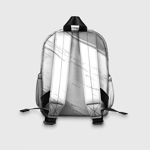 Детский рюкзак Valorant glitch на светлом фоне: надпись, символ / 3D-принт – фото 2