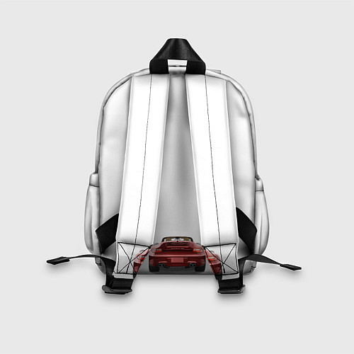 Детский рюкзак Porsche car / 3D-принт – фото 2