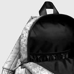 Детский рюкзак The Witcher glitch на светлом фоне: надпись, симво, цвет: 3D-принт — фото 2