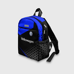 Детский рюкзак Фольцваген - blue uniform, цвет: 3D-принт — фото 2