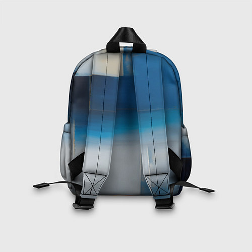 Детский рюкзак Синяя палитра / 3D-принт – фото 2