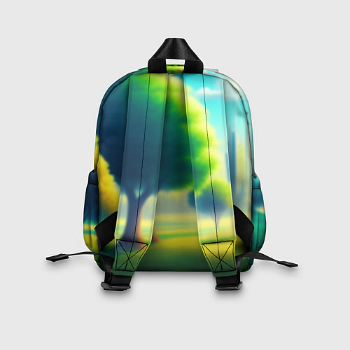 Детский рюкзак Роблокс пейзаж / 3D-принт – фото 2