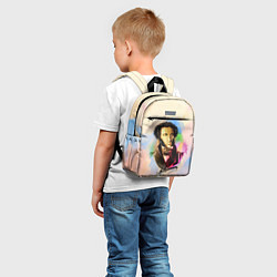 Детский рюкзак А Пушкин, цвет: 3D-принт — фото 2