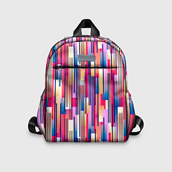 Детский рюкзак Яркие спортивные полоски, цвет: 3D-принт