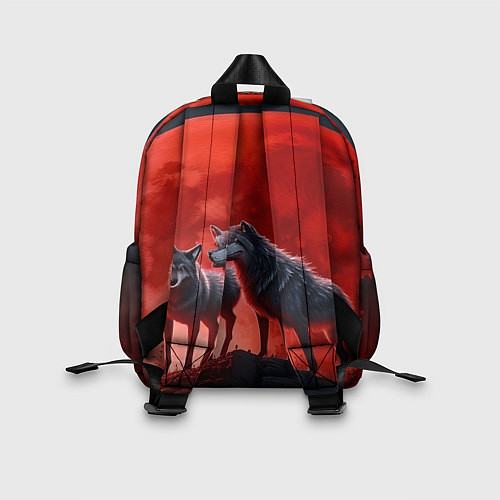 Детский рюкзак Кровавая луна / 3D-принт – фото 2