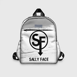 Детский рюкзак Sally Face glitch на светлом фоне