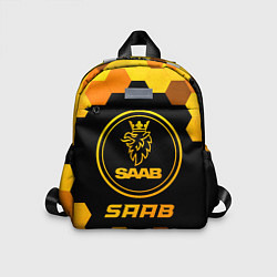 Детский рюкзак Saab - gold gradient, цвет: 3D-принт