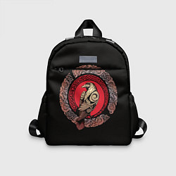 Детский рюкзак Тату скандинавский орел - кельтская плетенка, цвет: 3D-принт