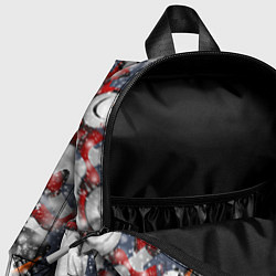 Детский рюкзак Зимний паттерн со снеговиками, цвет: 3D-принт — фото 2
