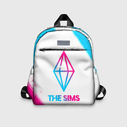 Детский рюкзак The Sims neon gradient style