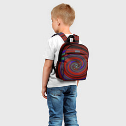 Детский рюкзак Завихрения новый вариант, цвет: 3D-принт — фото 2