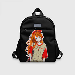 Детский рюкзак Аска школьница - Евангелион, цвет: 3D-принт