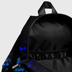 Детский рюкзак Неоновые лого атака титанов, цвет: 3D-принт — фото 2