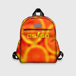 Детский рюкзак Counter Strike апельсин, цвет: 3D-принт