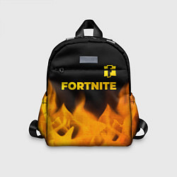 Детский рюкзак Fortnite - gold gradient: символ сверху, цвет: 3D-принт