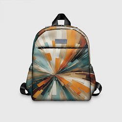 Детский рюкзак Цветная абстракция - нейросеть, цвет: 3D-принт