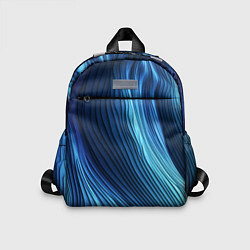 Детский рюкзак Трехмерные волны, цвет: 3D-принт