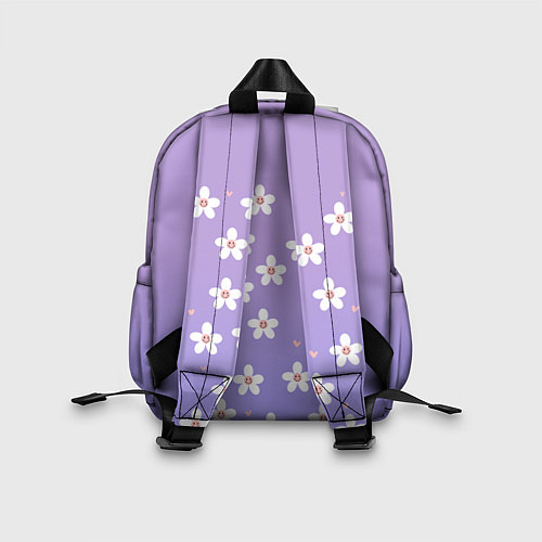 Детский рюкзак Позитивная ромашка / 3D-принт – фото 2