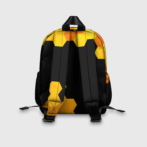 Детский рюкзак Chery - gold gradient вертикально / 3D-принт – фото 2