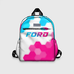 Детский рюкзак Ford neon gradient style посередине