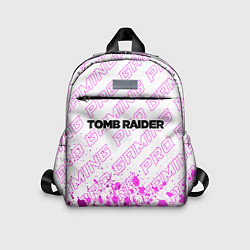 Детский рюкзак Tomb Raider pro gaming посередине, цвет: 3D-принт