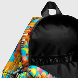 Детский рюкзак Кисти художника, цвет: 3D-принт — фото 2