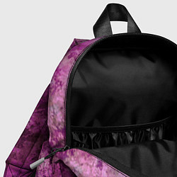 Детский рюкзак Абстракция - гранат умбалит, цвет: 3D-принт — фото 2