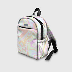 Детский рюкзак Бледные разлитые краски абстракция, цвет: 3D-принт — фото 2