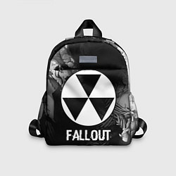 Детский рюкзак Fallout glitch на темном фоне