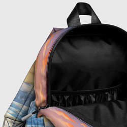 Детский рюкзак Предновогодний восход, цвет: 3D-принт — фото 2