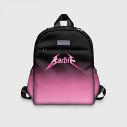Детский рюкзак Барби - стиль металлики: градиент, цвет: 3D-принт