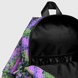 Детский рюкзак Разноцветный витраж, цвет: 3D-принт — фото 2