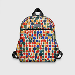 Детский рюкзак Цветные зёрна, цвет: 3D-принт