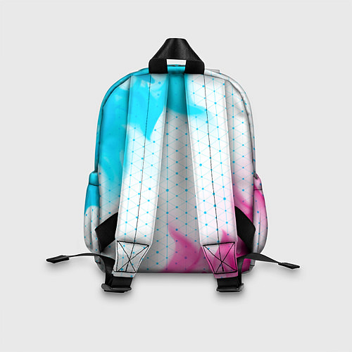 Детский рюкзак Nissan neon gradient style / 3D-принт – фото 2