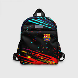 Детский рюкзак Barcelona краски, цвет: 3D-принт