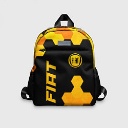 Детский рюкзак Fiat - gold gradient вертикально, цвет: 3D-принт