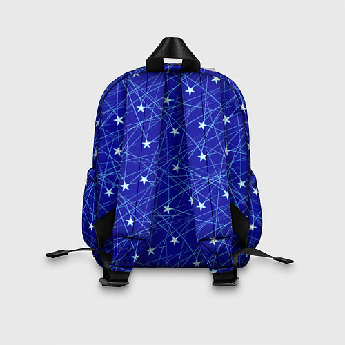 Детский рюкзак Звездопад на синем / 3D-принт – фото 2