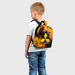Детский рюкзак Mitsubishi - gold gradient, цвет: 3D-принт — фото 2