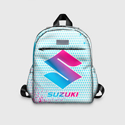 Детский рюкзак Suzuki neon gradient style, цвет: 3D-принт