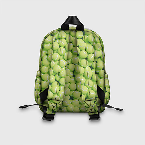Детский рюкзак Много теннисных мячей / 3D-принт – фото 2