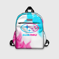Детский рюкзак Subaru neon gradient style