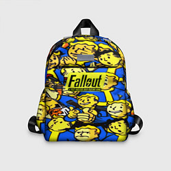 Детский рюкзак Fallout logo game, цвет: 3D-принт
